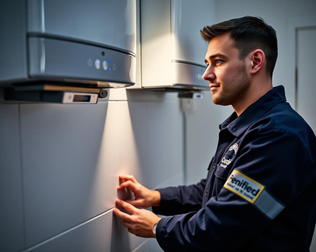 A CombiShield engineer at work